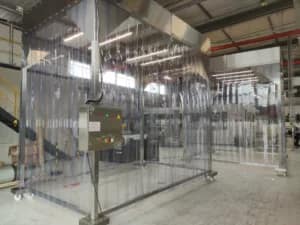 Plafond soufflant pour une zone à atmosphère contrôlée ISO 7