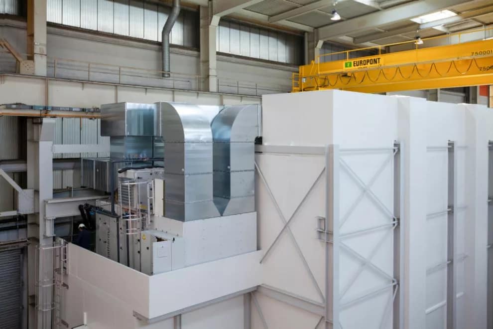 centrale de traitement d'air de 40000 m³/h