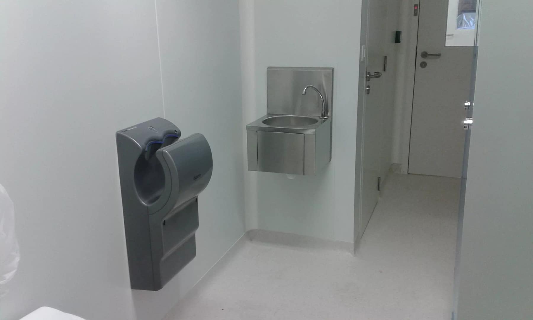 sas personnel salle blanche alimentaire